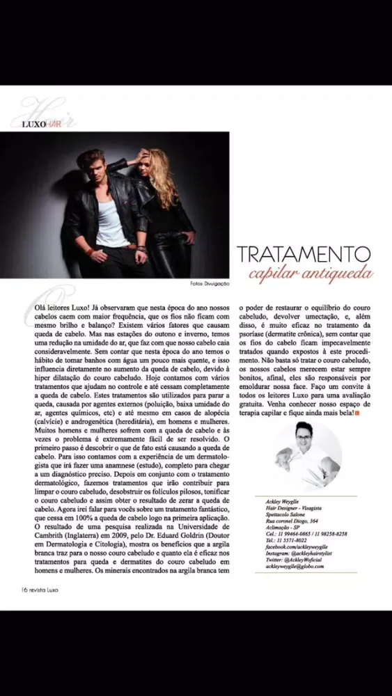 Captures d'écran de Revista Luxo