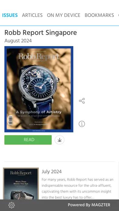 Tangkapan skrin Robb Report Singapore