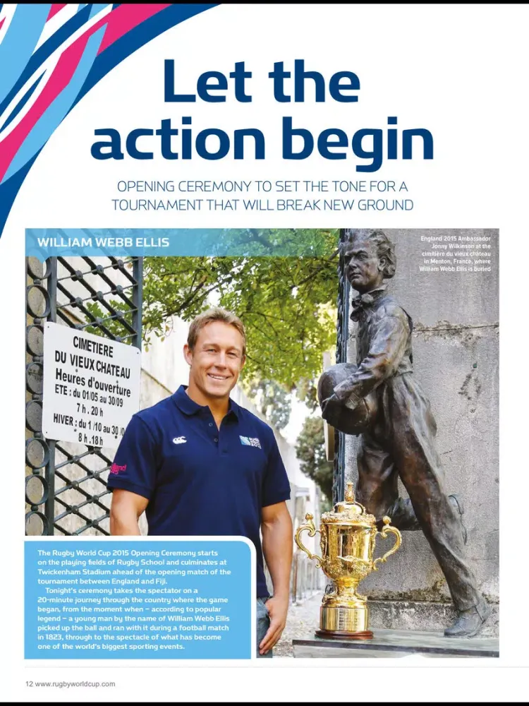 Rugby World Cup 2015 Programmes iPad 应用截图