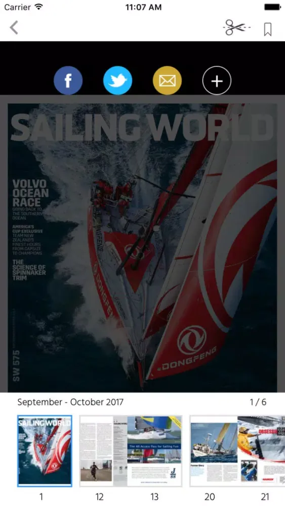 Captures d'écran de Sailing World