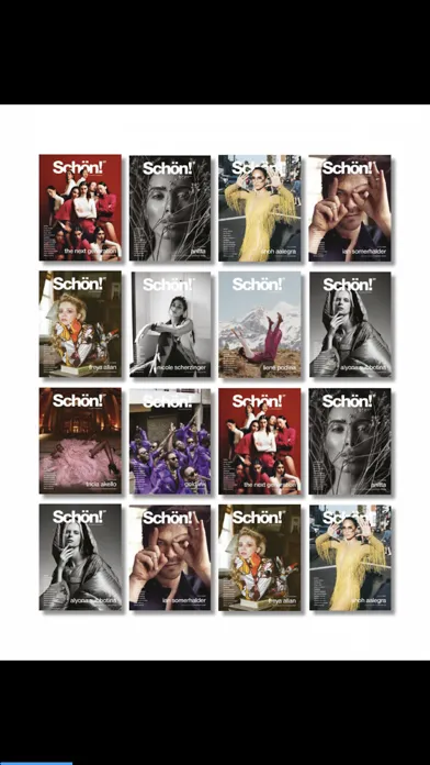 Schön! Magazine Ekran Görüntüleri