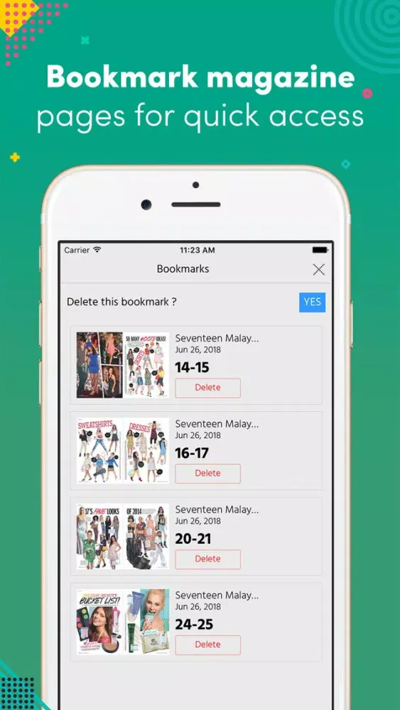 Capturas de pantalla de Seventeen Malaysia