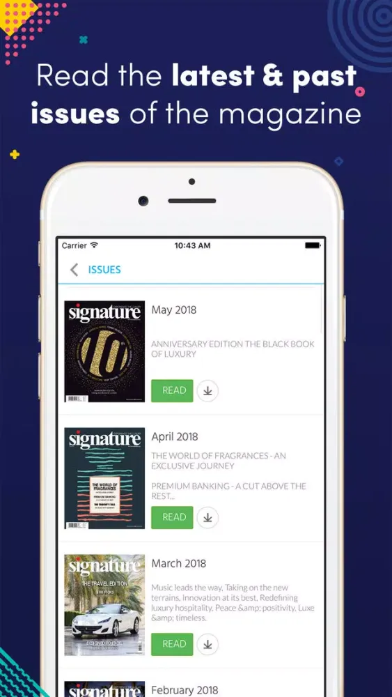 Signature(Magazine)应用截图