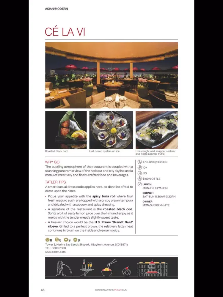 Скриншоты Singapore Tatler Singapore's Best Restaurants 2013 iPad 