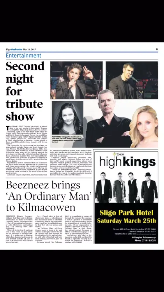 Zrzuty ekranu Sligo Weekender