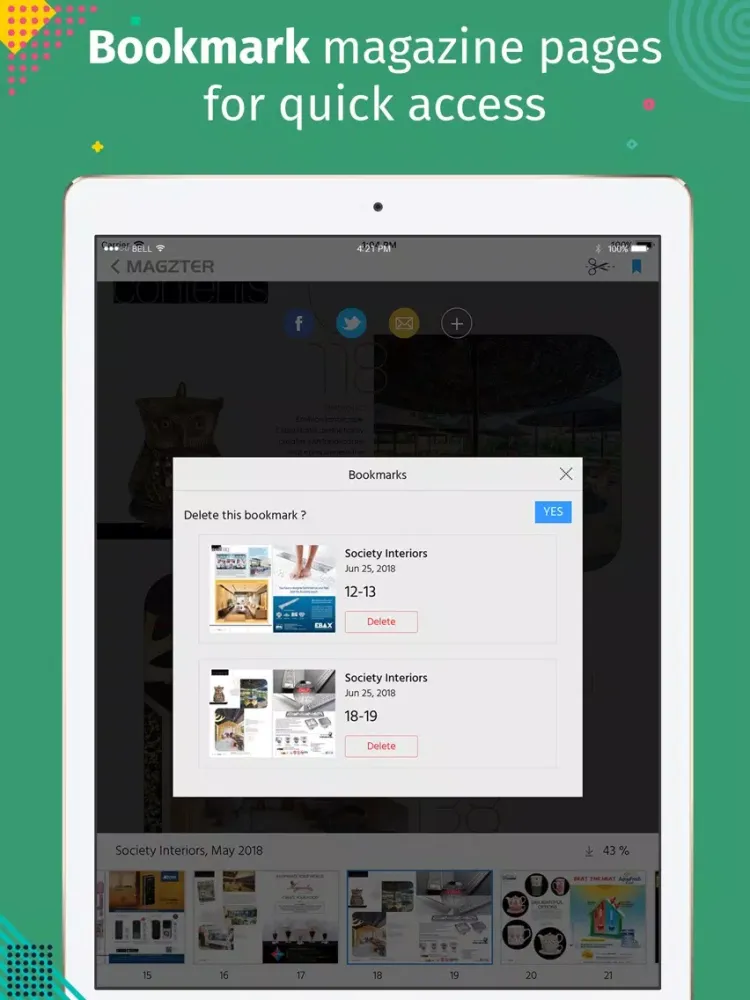 Society Interiors Magazine iPad  스크린샷