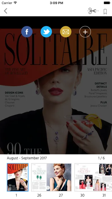 Captures d'écran de Solitaire Magazine