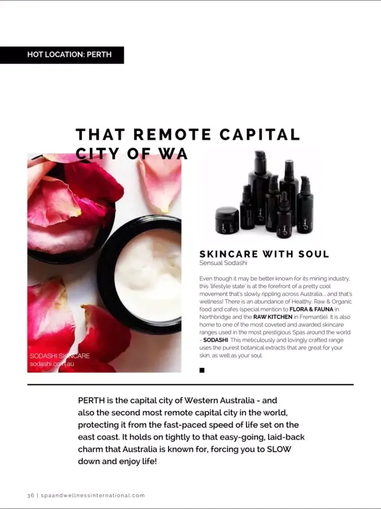 Spa & Wellness International iPad 应用截图