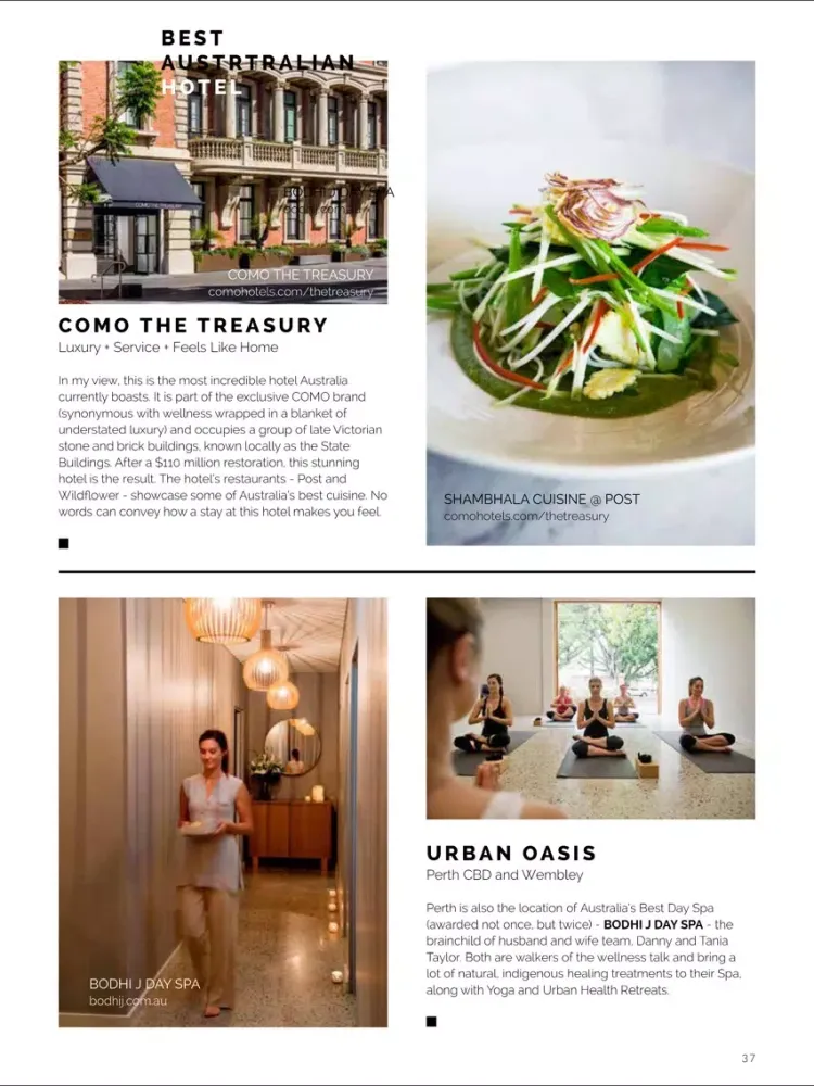 Spa & Wellness International iPad 应用截图