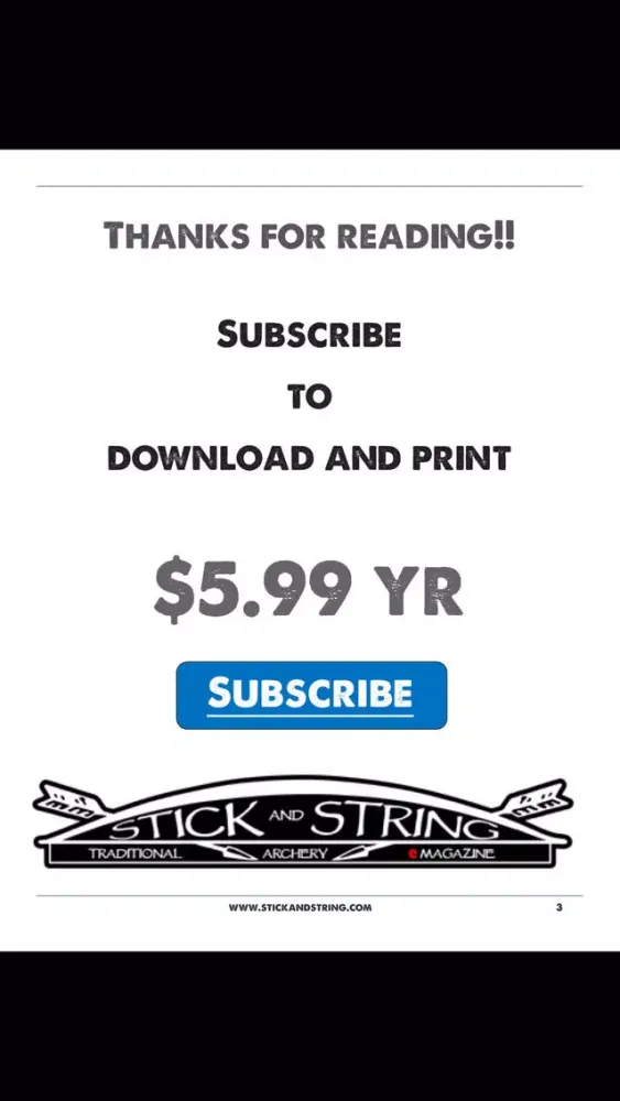 Stick and String Traditional Archery Magazine应用截图
