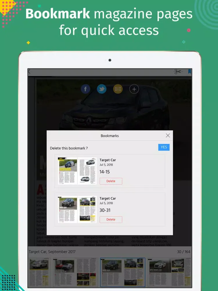 Скриншоты Target Car iPad 