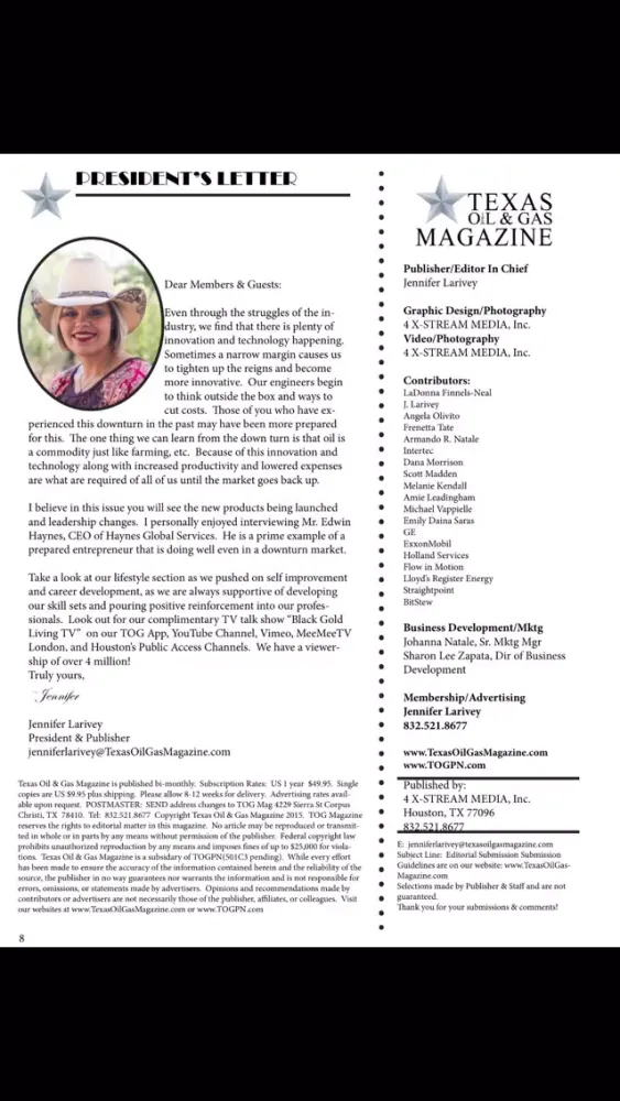 Texas Oil & Gas Magazine Screenshots
