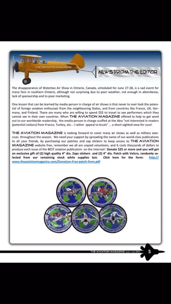 The Aviation magazine Screenshots