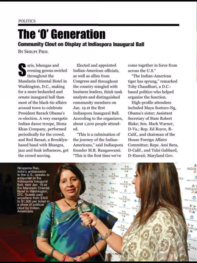 The Indian American iPad  스크린샷