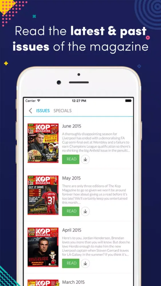 The KOP Magazine Screenshots