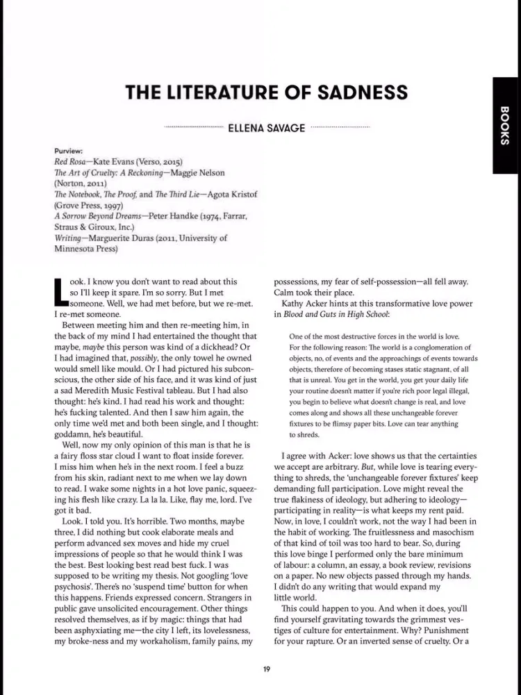 Captures d'écran de The Lifted Brow Magazine iPad 