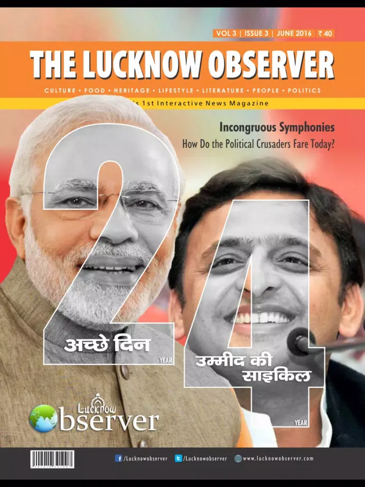 Tangkapan layar The Lucknow Observer iPad 