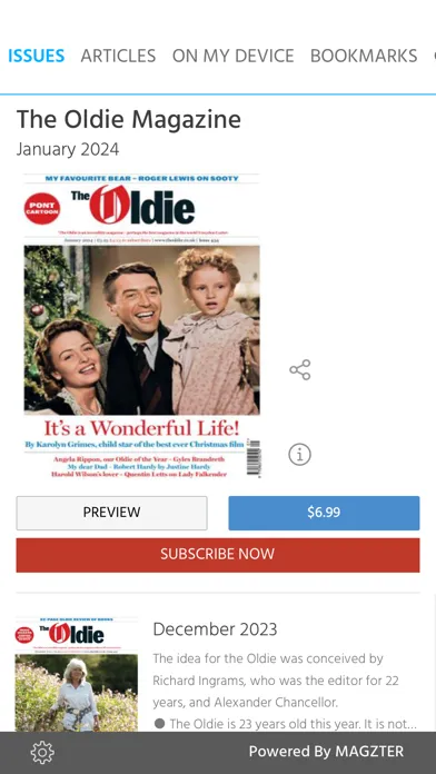 The Oldie (Magazine) স্ক্রিনশট