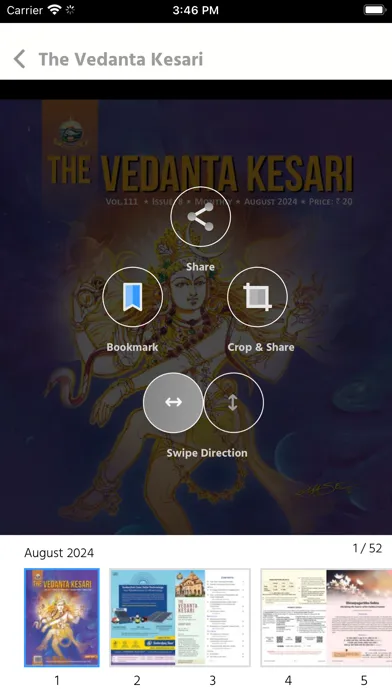 The Vedanta Kesari Ekran Görüntüleri