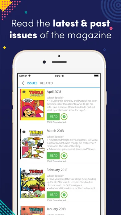 Tangkapan layar TINKLE DIGEST