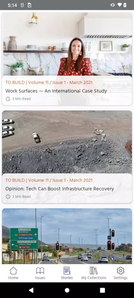 Capturas de tela do To Build