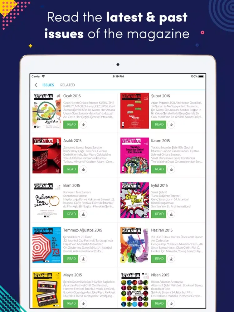 ภาพหน้าจอของ Trendsetter İstanbul iPad 