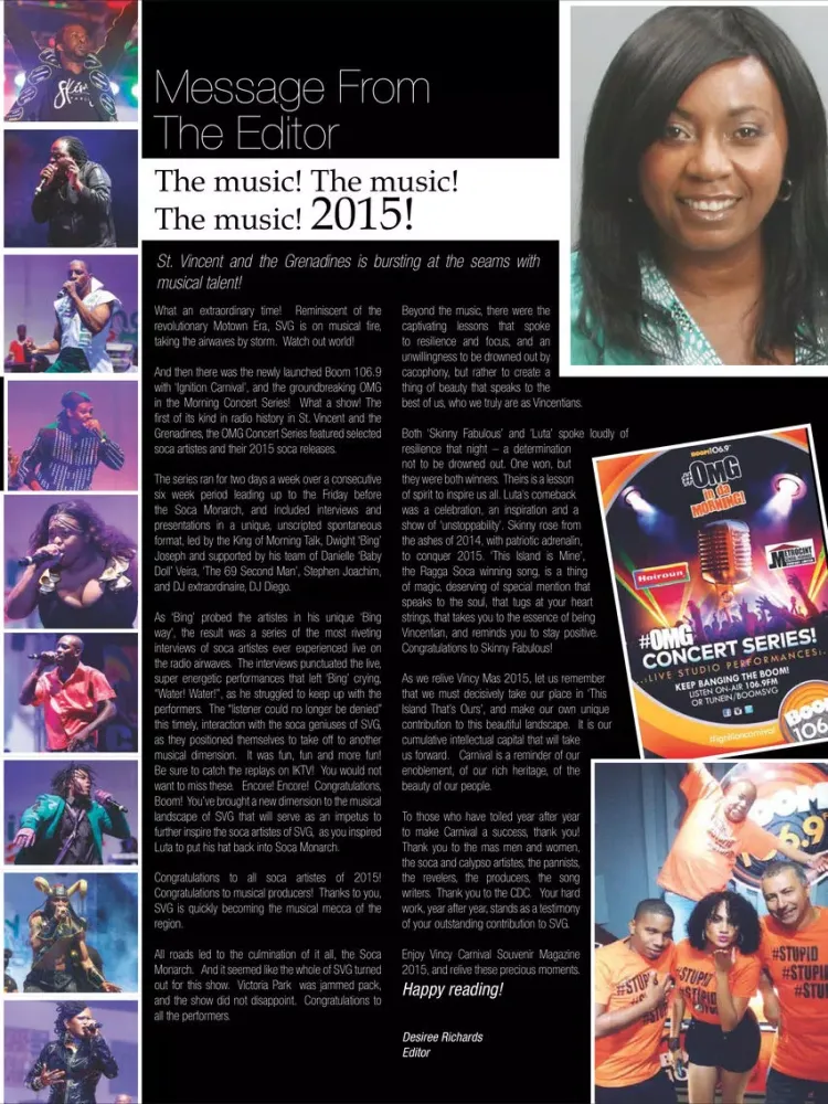تصاویر Vincy Carnival Souvenir Magazine iPad 