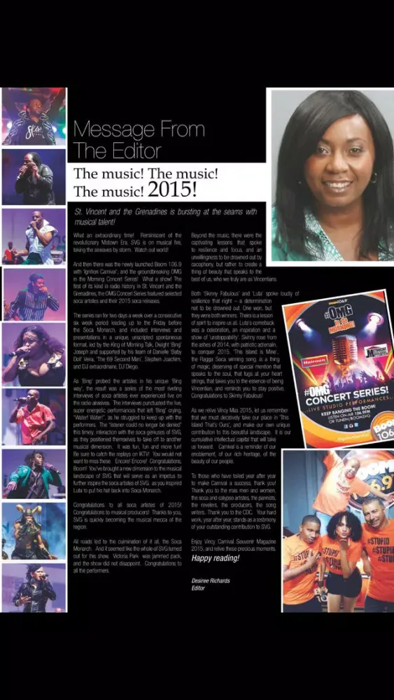 تصاویر Vincy Carnival Souvenir Magazine