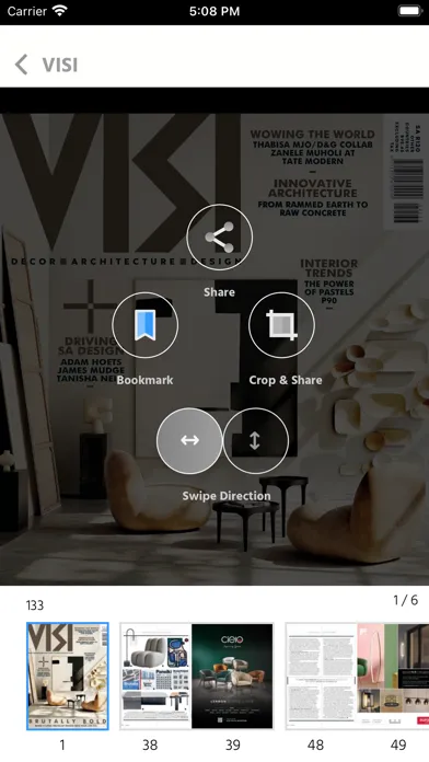 VISI Magazine Screenshots