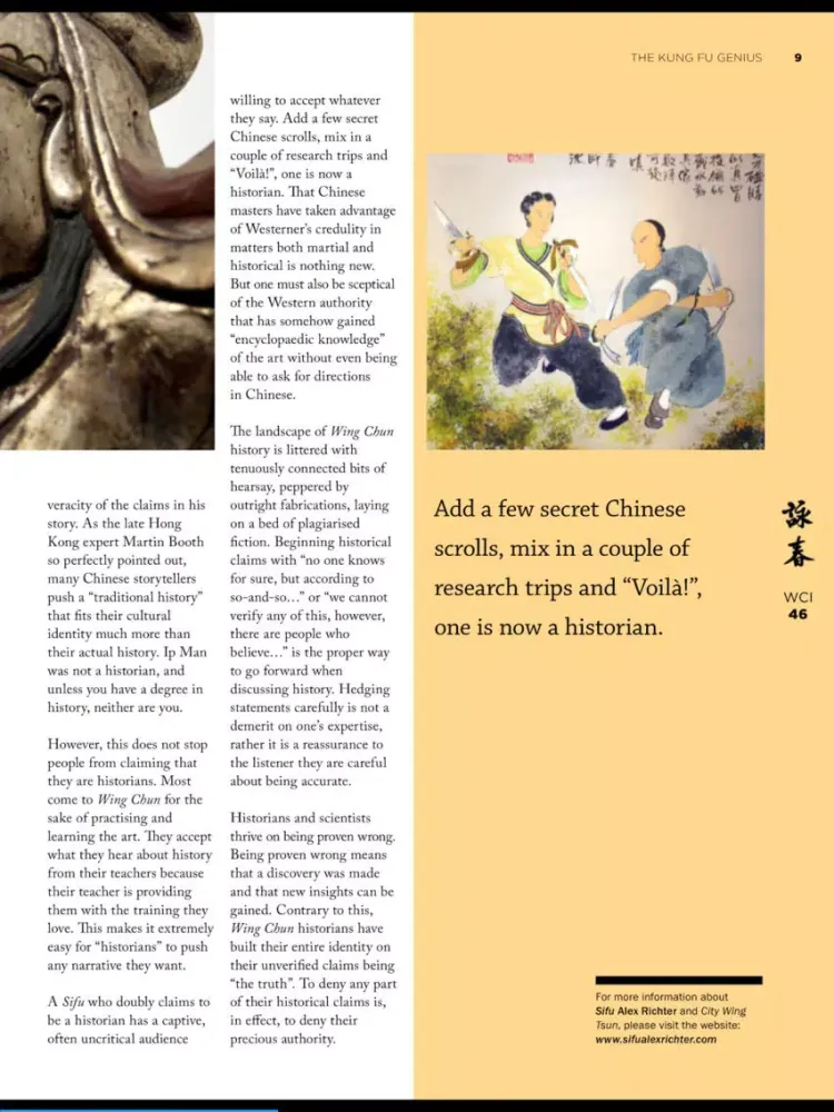 Zrzuty ekranu Wing Chun Illustrated-Magazine iPad 