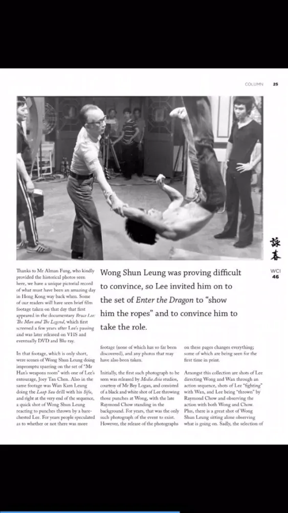 Zrzuty ekranu Wing Chun Illustrated-Magazine