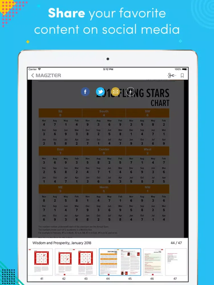 Tangkapan skrin Wisdom and Prosperity iPad 