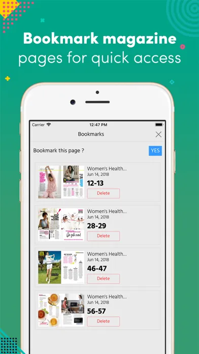 Capturas de pantalla de Women's Health South Africa