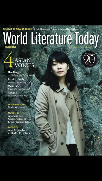 World Literature Today سکرین شاٹس