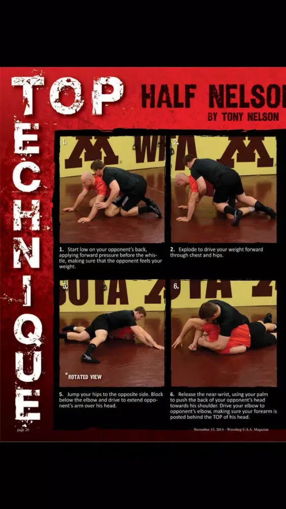 Capturas de tela do Wrestling USA Magazine