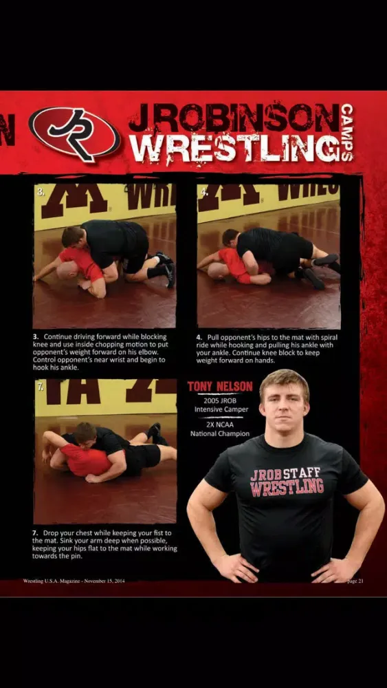 Capturas de tela do Wrestling USA Magazine