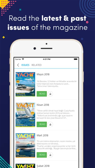 Yacht Dergisi سکرین شاٹس
