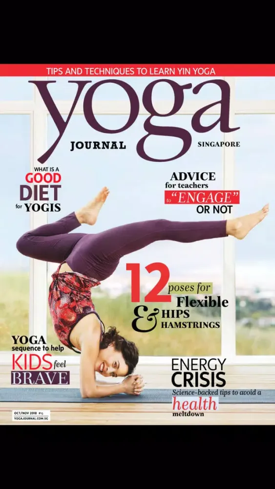 Capturas de pantalla de Yoga Journal Singapore Magazine