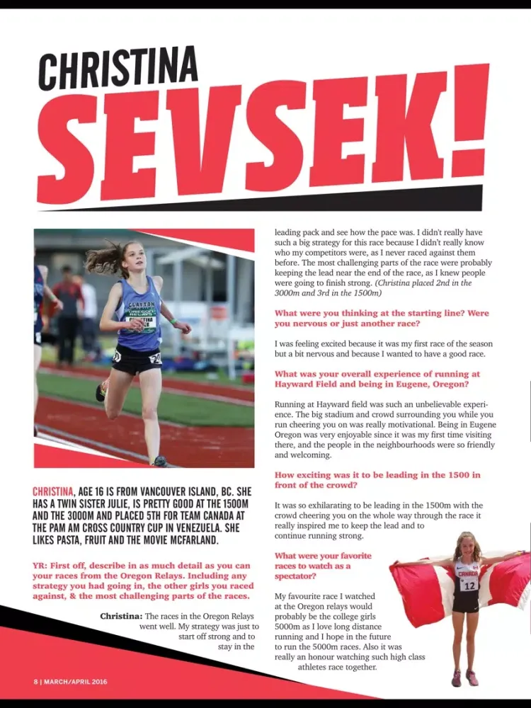 YOUTH RUNNER MAGAZINE iPad 应用截图