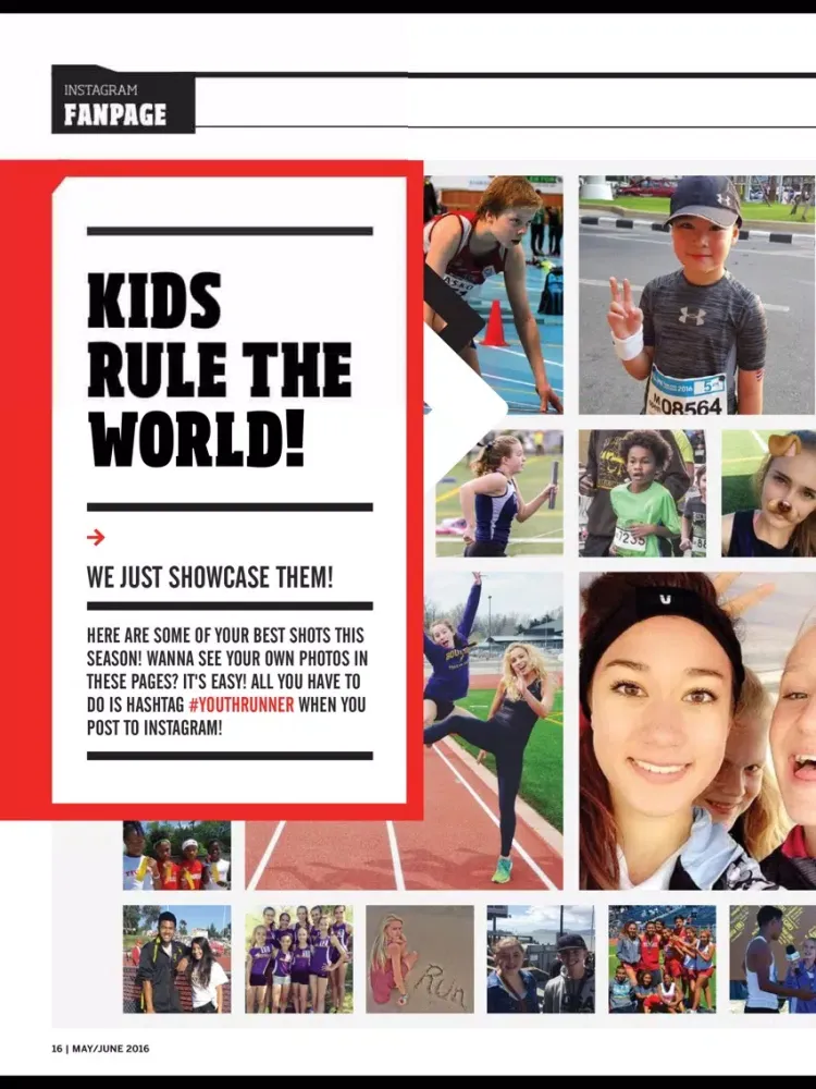YOUTH RUNNER MAGAZINE iPad 应用截图