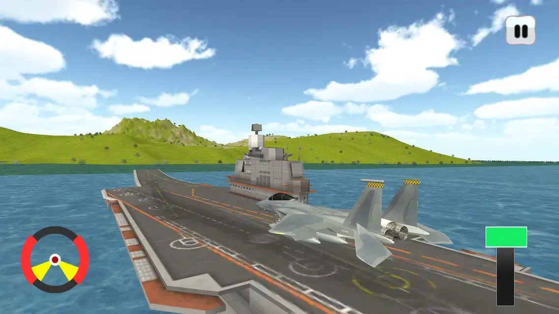Fighter Jet 3D- take off from carrier स्क्रीनशॉट