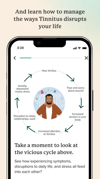 Captures d'écran de Mahana Tinnitus