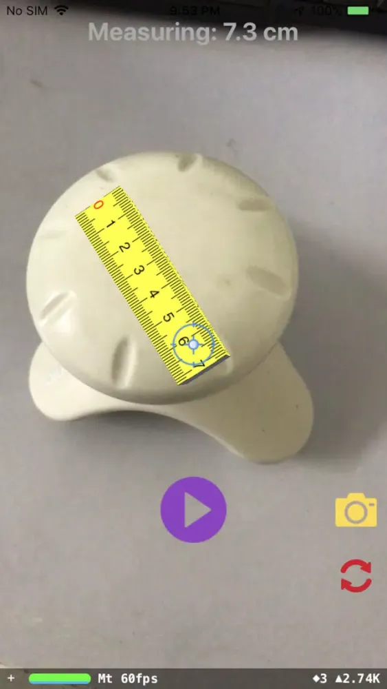 AR Ruler-Camera Tape Measure 스크린샷