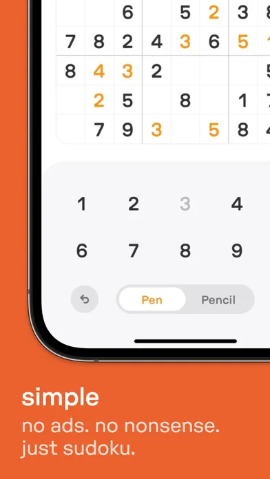 ภาพหน้าจอของ sudo – simple sudoku