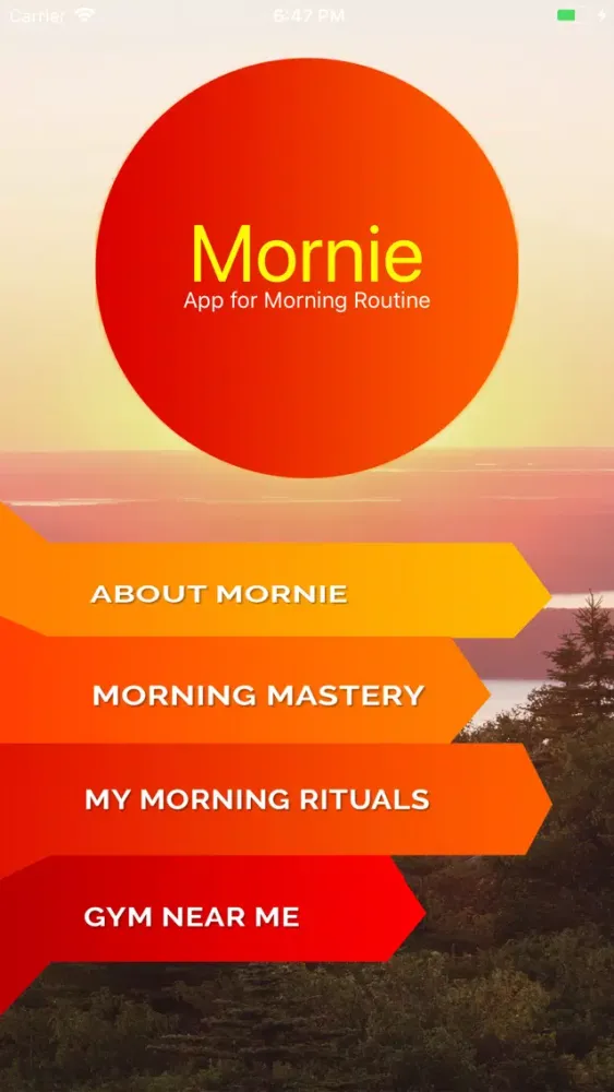 Скриншоты Mornie:App for Morning Routine