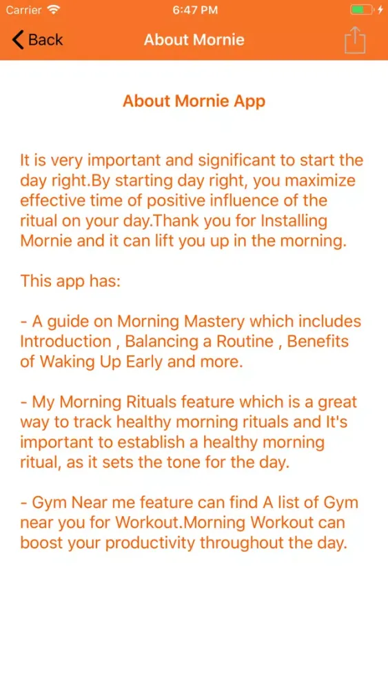 Скриншоты Mornie:App for Morning Routine