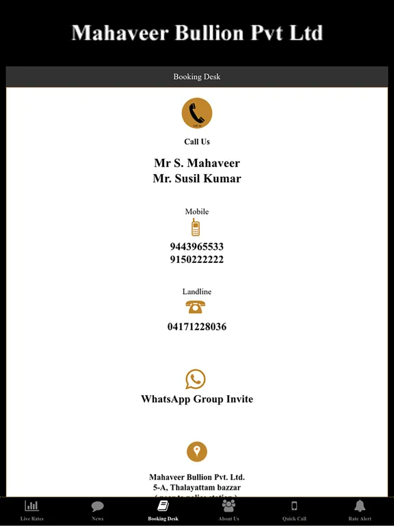 MB GOLD iPad  Ekran Görüntüleri