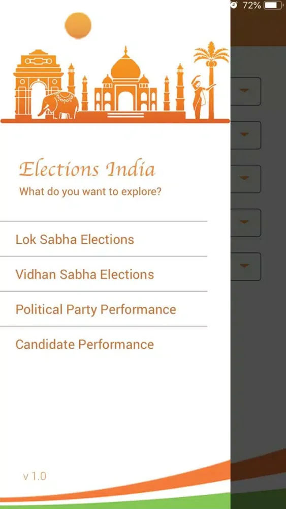 Screenshot di Elections India