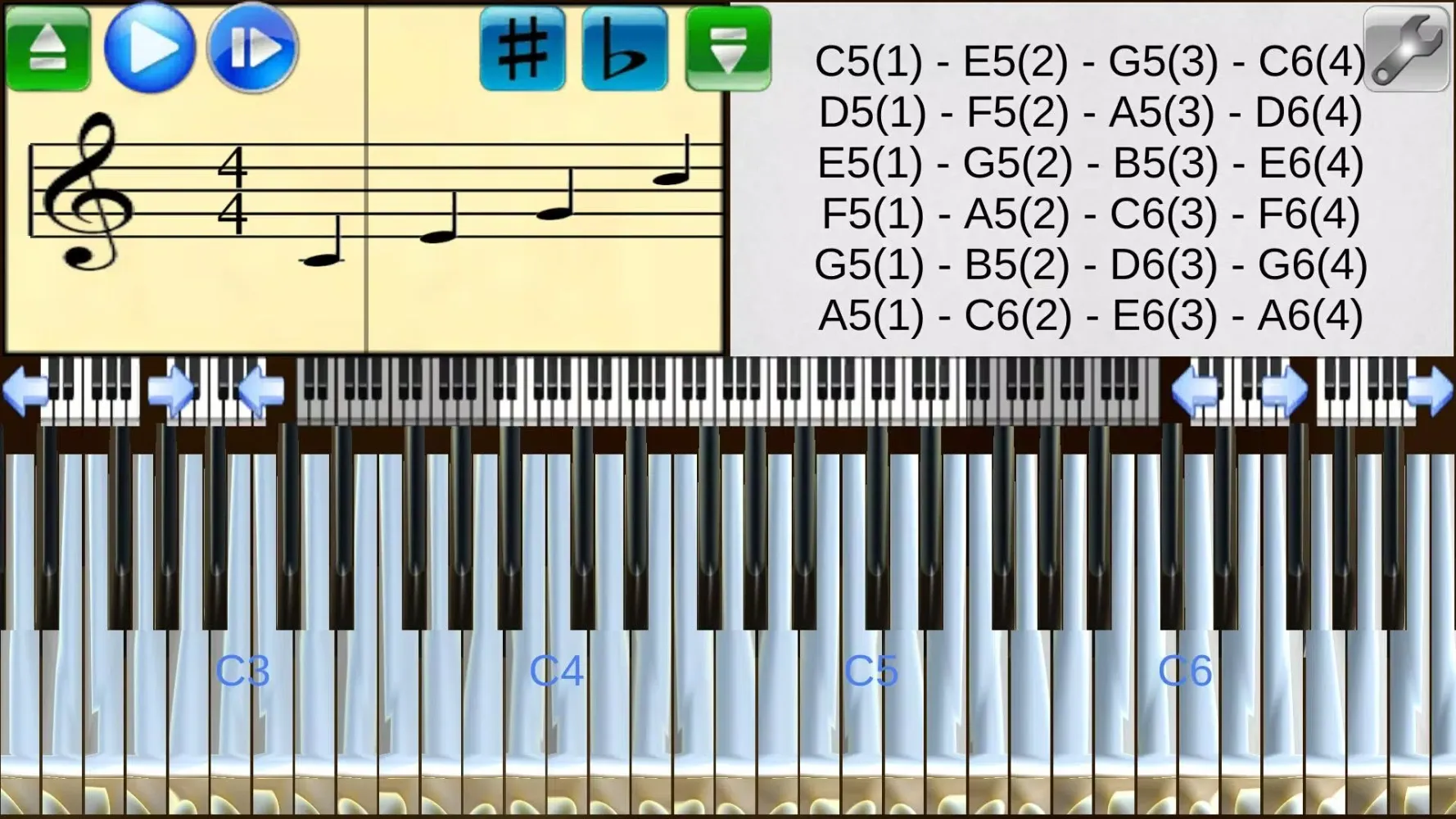 Screenshot di Piano Studio