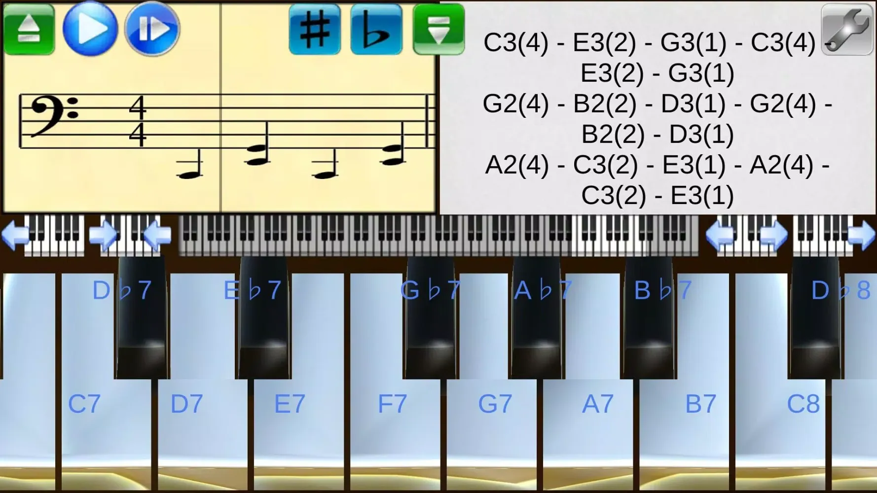 Screenshot di Piano Studio